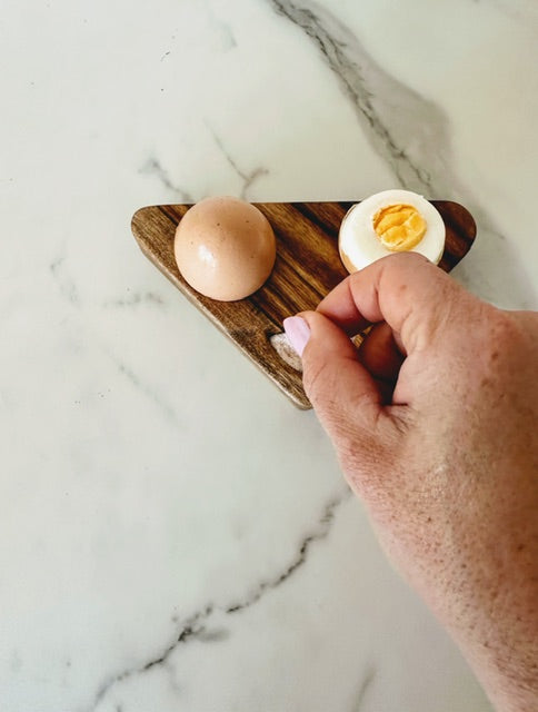 Happy egg plate