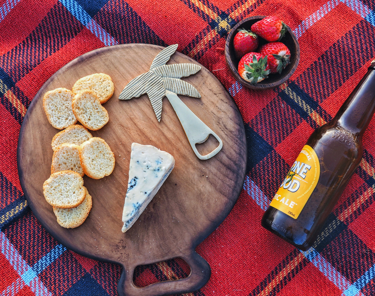 Palm Tree Brass Bottle opener