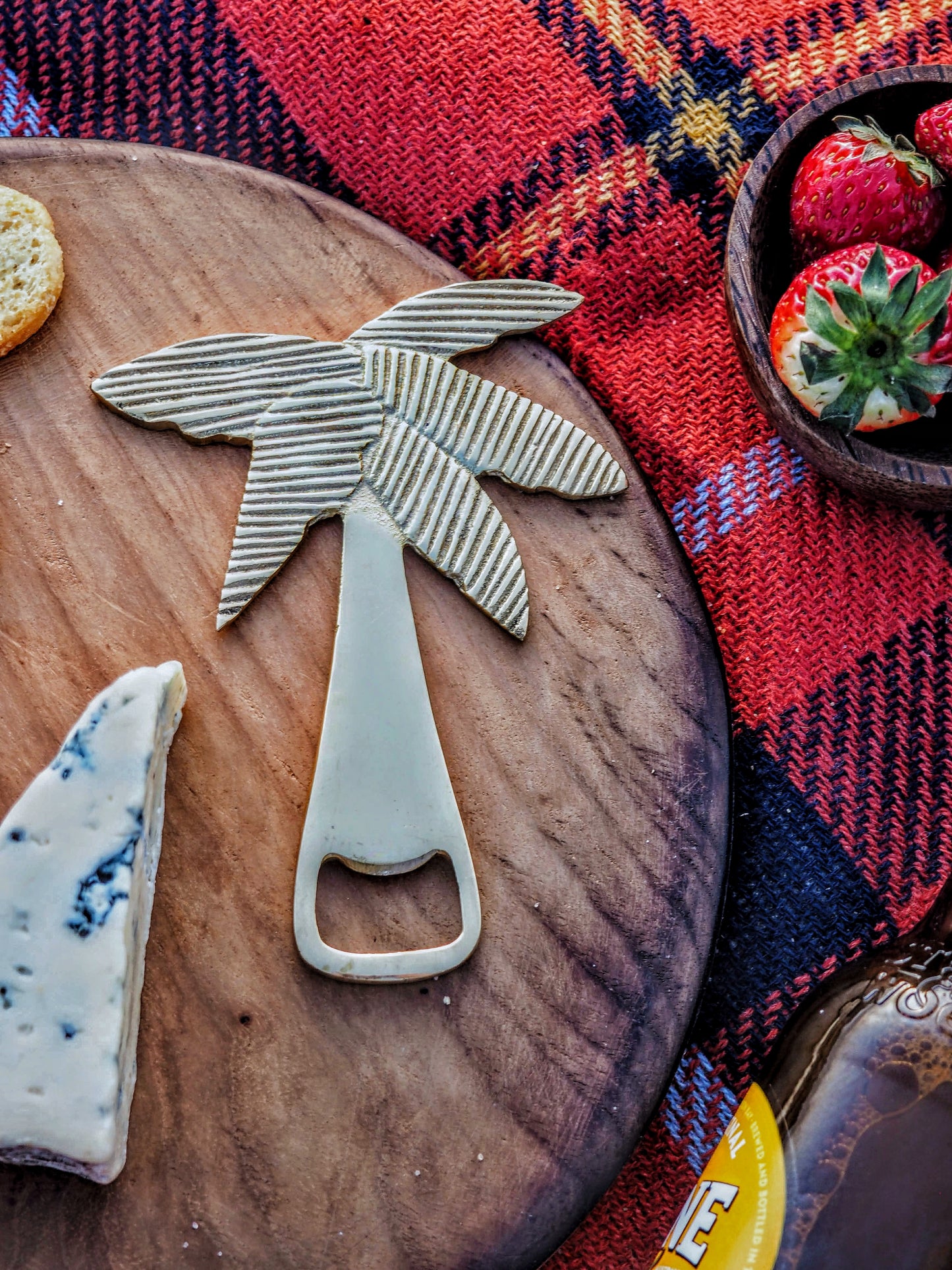 Palm Tree Brass Bottle opener