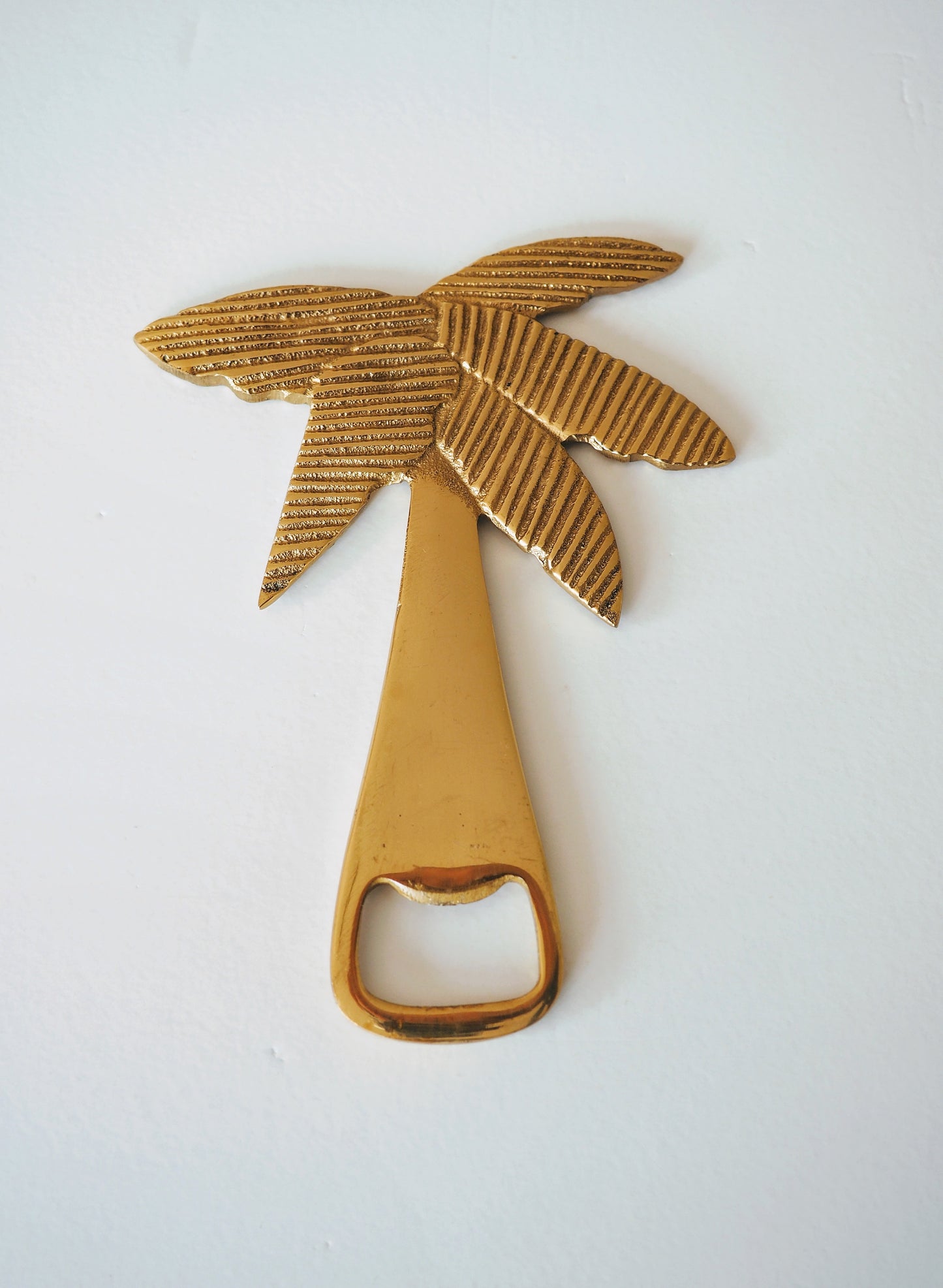 Palm Tree Brass Bottle opener