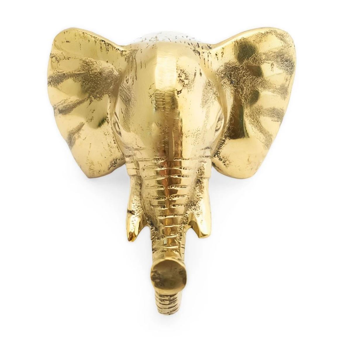 Elephant brass hook